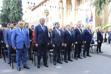 Gəncədə fəaliyyət göstərən universitetlərdə “Bilik günü” keçirilib