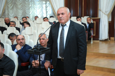 Gəncədə “Yanğınlara qarşı qabaqlayıcı tədbirlərin səmərəliliyinin artırılması” mövzusunda regional müşavirə keçirilib