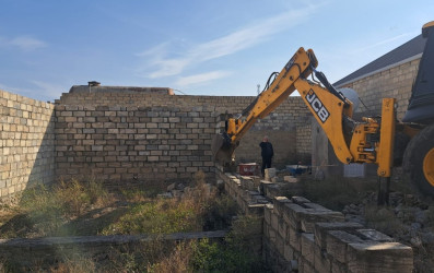 Gəncə şəhərində qanunsuz tikintilərlə bağlı aparılan monitorinqlər davam edir