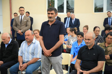 Niyazi Bayramov vətəndaşlarla növbəti dəfə görüş keçirib