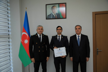 Gəncədə Prokurorluq işçilərinin peşə bayramı günü qeyd edilib