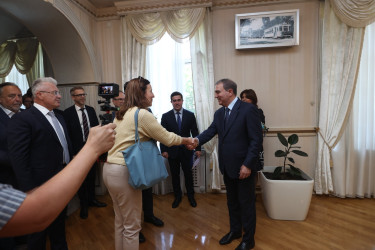 Niyazi Bayramov Avropa İttifaqının Azərbaycandakı səfiri və üzv dövlətlərin diplomatları ilə rəsmi görüş keçirib