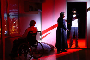 Gəncə Dövlət Milli Dram Teatrında “Zəhri-Mar” tamaşasının premyerası keçirilib