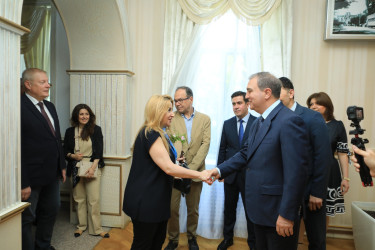 Niyazi Bayramov Avropa İttifaqının Azərbaycandakı səfiri və üzv dövlətlərin diplomatları ilə rəsmi görüş keçirib