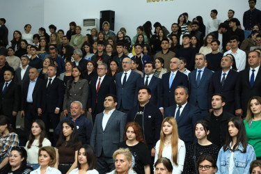 Gəncədə Dövlət Suverenliyi Gününə həsr olunmuş tədbir keçirilib