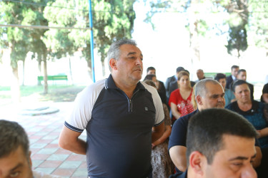Niyazi Bayramov növbəti dəfə vətəndaşlarla görüşüb