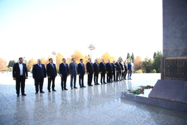 Gəncədə Yeni Azərbaycan Partiyasının yaradılmasının 33-cü ildönümünə həsr olunmuş tədbir keçirilib