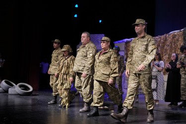 Gəncə Dövlət Milli Dram Teatrında yeni səhnə əsərinin premyerası gerçəkləşib